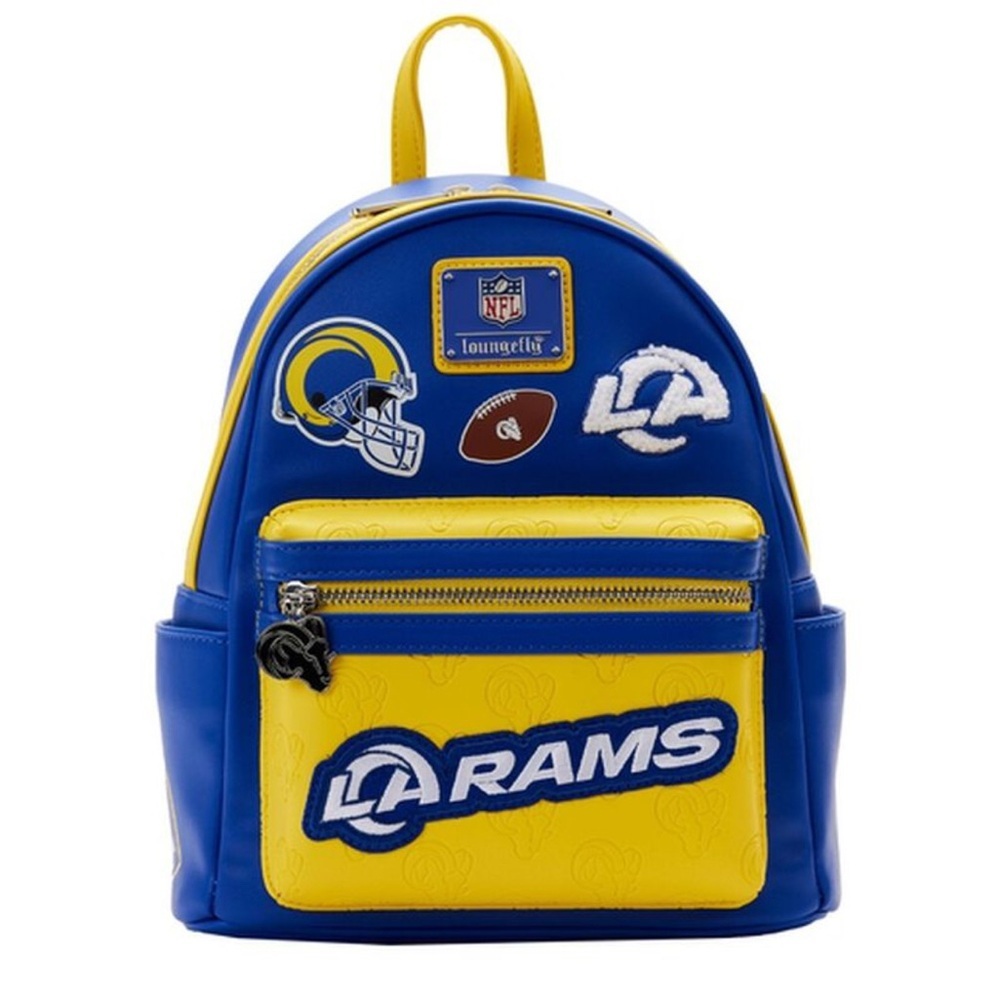 Loungefly Los Angeles Rams patch mini backpack